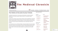 Desktop Screenshot of medievalchronicle.org